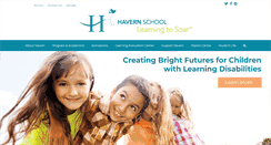 Desktop Screenshot of havernschool.org