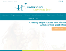 Tablet Screenshot of havernschool.org